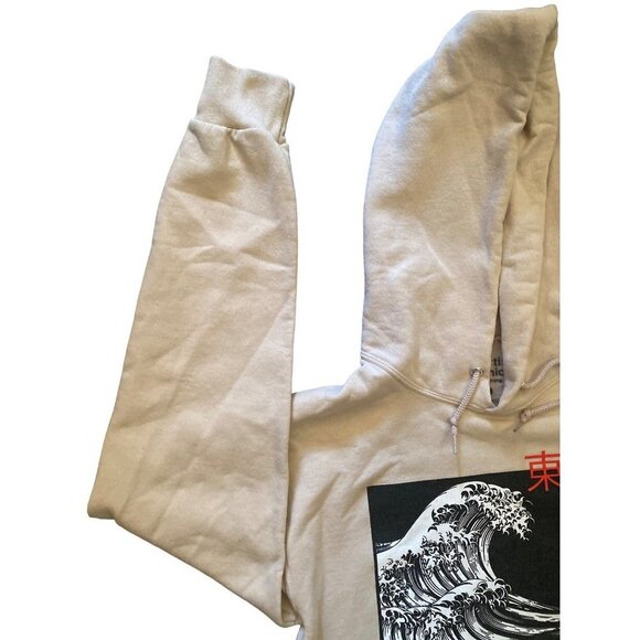 The great wave by Artist Union pullover  hoodie men size Small - Picture 3 of 7